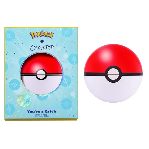 ColourPop x Pokémon Lip Mask - You're a Catch Leave-On Lip Moisturizer & Overnight Lip Treatment - Replenishes Dry Lips wi...