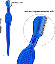 Mudder 28 Pcs Eyebrow Razor Knife Shaver Trimmer Shaver Multipurpose Exfoliating Tool Facial Hair Removal for Women Valent...