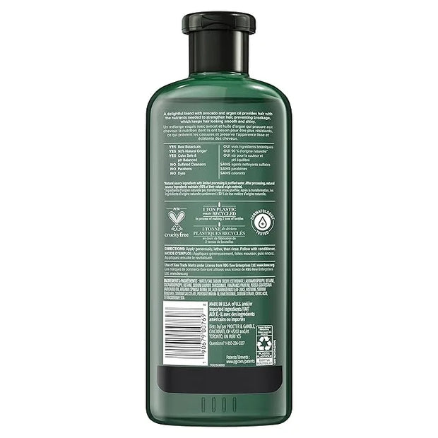 Herbal Essences Avocado & Argan Oil Sulfate Free Shampoo, 13.5 fl oz (Pack of 2) - Product Image