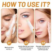 2 PCS Turmeric Retinol Eye Cream Stick, Lumibalm for Under Eye Bags,Eye Balm Stick Hydrating,Turmeric Eye Cream For Puffin...