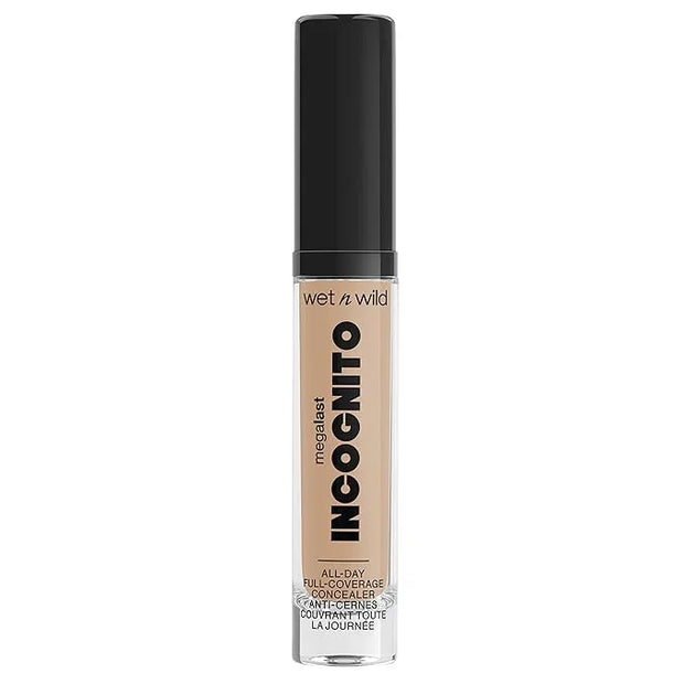 wet n wild Mega Last Incognito All-Day Full Coverage Liquid Matte Concealer, Medium Neutral - Product Image