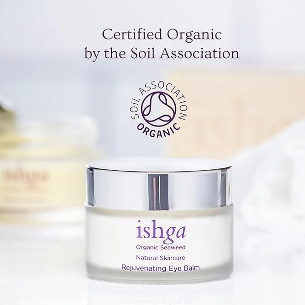 Ishga Eye Balm | Natural & Organic Skincare | Scottish Seaweed | All Skin Types | Vegan & Cruelty Free | Nourishing & Hydr...