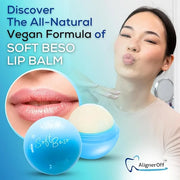 SoftBeso Lip Balm| Blueberry Flavor |Vegan