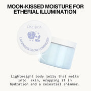 Pacifica Lavender Glow Shimmering Body Jelly – Moon-Kissed Illuminator & Hydrating Body Gel, Lightweight Glow Highlight wi...