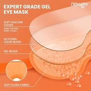 NEWGO Bundle of Gel Cold Eye Mask + Multipurpose Gel Cold Pack - Product Image