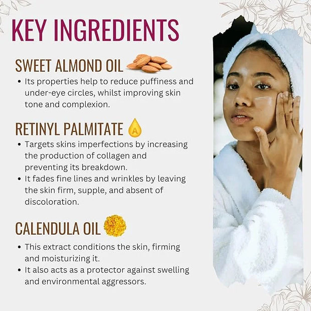 Retinol Boost Night Cream for Face and Neck with Sweet Almond Oil, CoQ10, Plant Extracts & Vitamin A | Plant Based Formula...