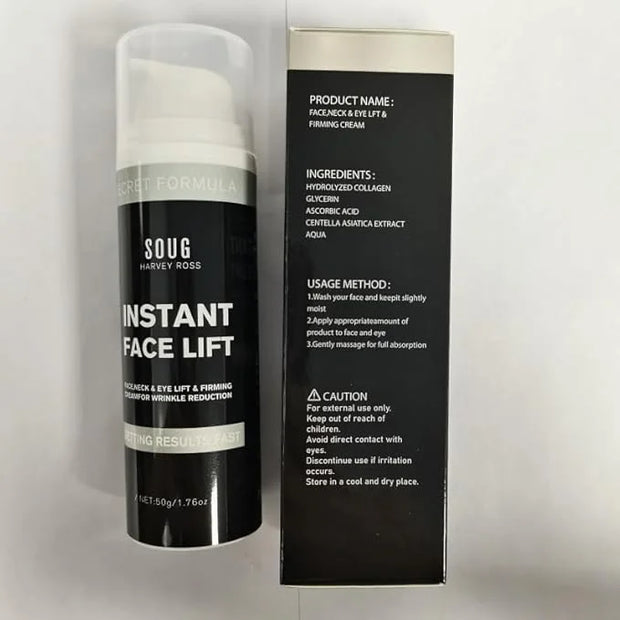 Instant Face Lift Cream - 2PCS Under Eye Bags and Wrinkles Eye Cream for Firming Delicate Eye Skin. Wrinkle Eye Cream for ...