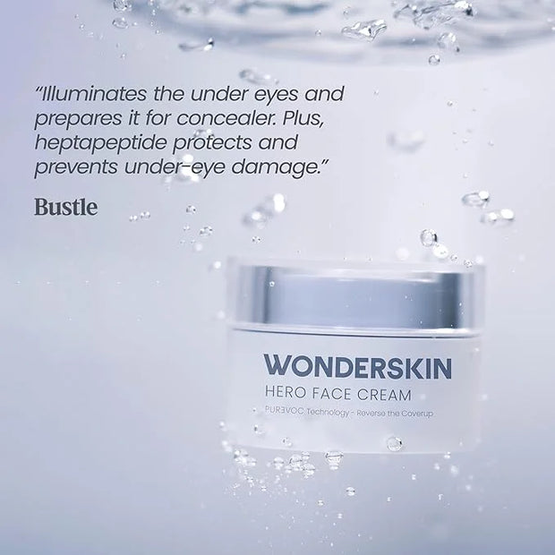 Wonderskin Purevoc Hero Face Cream, Anti Wrinkle Moisturizing Face Cream, Hydrating Moisturizer for Women & Men, Anti Agin...
