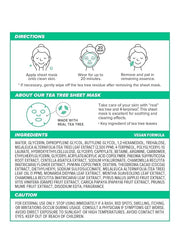 I DEW CARE Face Sheet Mask - Here's To Clearing Clay | Daily Exfoliate, Decongest, Minimize Pores, Soothe, Infused with 3-...