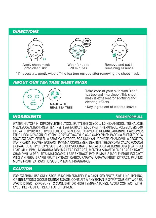 I DEW CARE Face Sheet Mask - Here's To Clearing Clay | Daily Exfoliate, Decongest, Minimize Pores, Soothe, Infused with 3-...