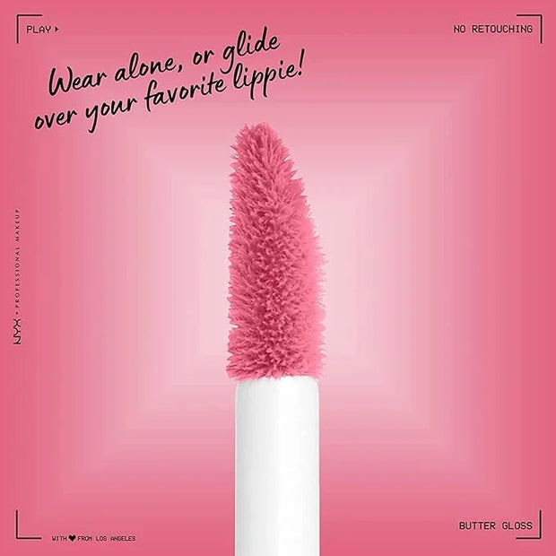 NYX PROFESSIONAL MAKEUP Butter Gloss, Non-Sticky Lip Gloss - Vanilla Cream Pie (Mauve) - Product Image