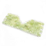 AITELEI Natural Jade Eye Mask Anti-Aging Facial Sleeping Eye Mask Hot or Cold Therapy Blindfold for Puffy Eyes, eye masks ...