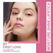 Oulac Warm Pink Shine Lipstick - Moisturizing Lip Stick Glossy Tinted Lip Balm, Sheer Shine Juicy Finish, Lightweight and ...