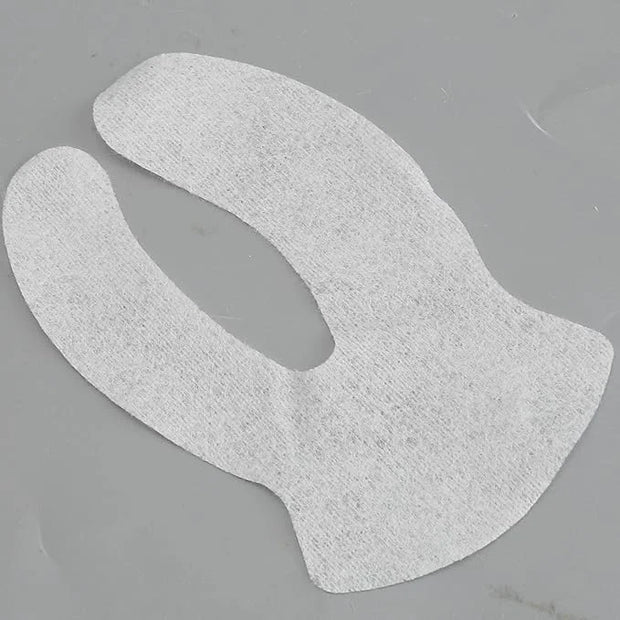 Eye Compressed Paper Sheet, U Shape Cotton Disposable Under Eye Sheet 200pcs, Eye Compressed Sheet, Soft for SPA - Product...