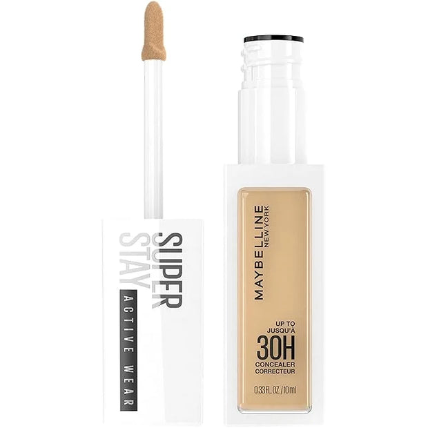 Maybelline Super Stay Liquid Concealer Makeup, Full Coverage Concealer, Up to 30 Hour Wear, Transfer Resistant, Natural Ma...