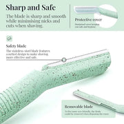 ennva Eyebrow Razor for Women | Dermaplane Facial Razor for Face | Hair Trimmer Face Razor for Body Use | Multipurpose Fac...