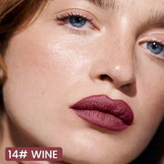 evpct Longwear Liquid Lip Liner Stain Marker Pen Long Lasting Waterproof, Wine Red Plum Matte Semi Permanent 24 Hour Lip L...