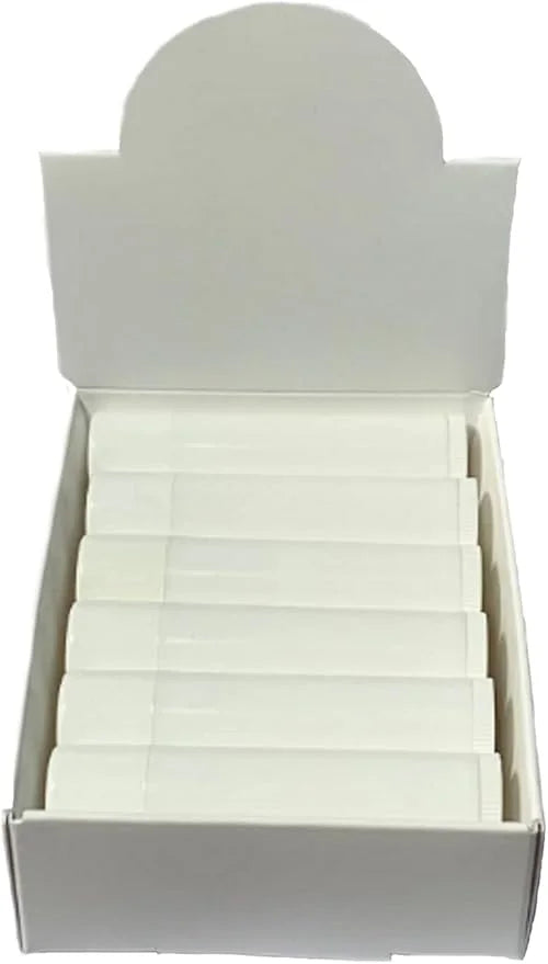 White Arched Lip Balm Tube Display