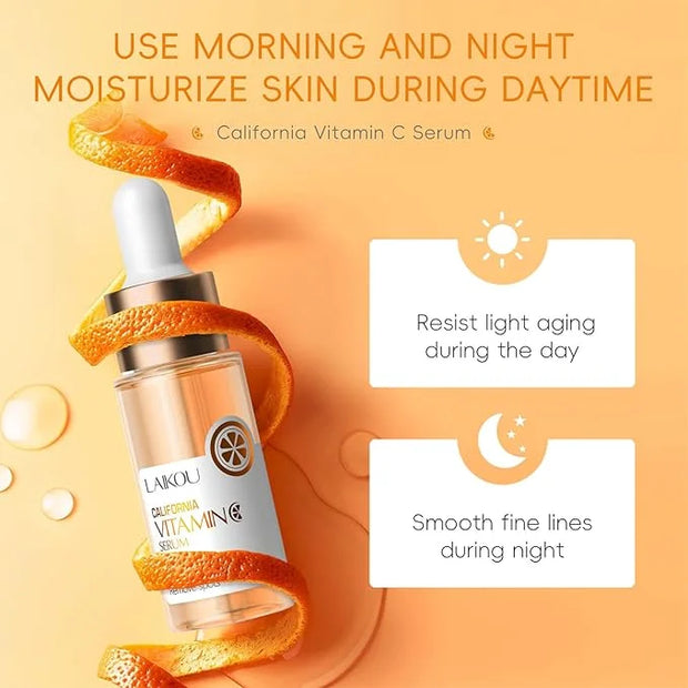 Vitamin C Skin Care Set For Teen Girls, 12 In 1 Vitamin C Birthday Gifts for WomensWith Toner,Cleanser,Toner,Cream,Eye Cre...