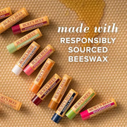Burt's Bees Lip Balm - Pomegranate, Lip Moisturizer With Responsibly Sourced Beeswax, Tint-Free, Natural Origin Conditioni...