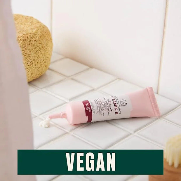 The Body Shop Vitamin E Eye Cream – Reduces the Appearance of Fine Lines – Refreshes & Hydrates – For All Skin Types – Veg...