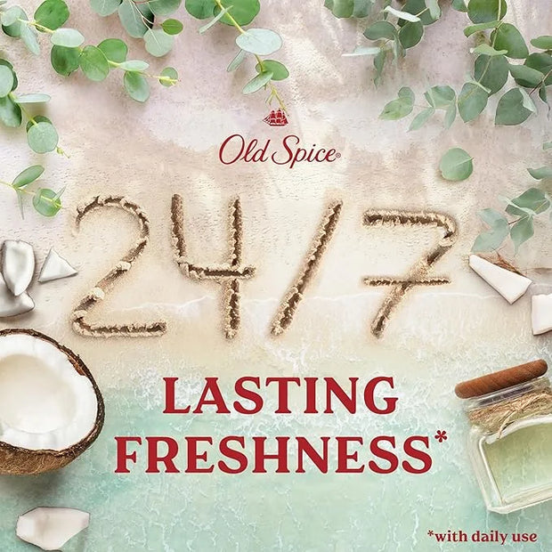 Old Spice GentleMan's Aluminum Free Dry Feel Deodorant for Men, 24/7 Lasting Freshness, Gentle on Skin with Skin Condition...