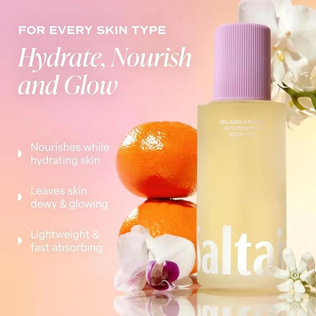 Saltair Body Oil. Luxurious Island Orchid After Shower and Bath Oil Moisturizer for Women. Botanical, Non-Greasy, and Well...