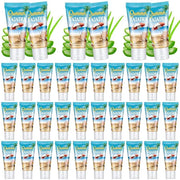 36 Pcs Mini Aloe Vera Gel Travel Size Bulk for Summer Vacation Party 1oz After Sun Aloe Vera Gel Sunburn Relief Hydrating ...