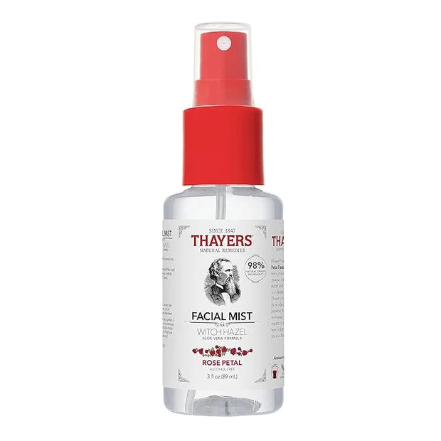 Thayers Alcohol-Free Witch Hazel Facial Mist Toner with Aloe Vera, Rose Petal, Soothing and Hydrating, for All Skin Types,...