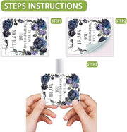 OLYCRAFT 100Pcs Self-Adhesive Lip Balm Tag Wrapping