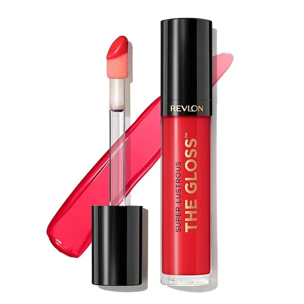 Revlon Super Lustrous Lip Gloss, Non-Sticky, Hydrating, High Shine Finish, 240 Fatal Apple, 0.13 oz - Product Image