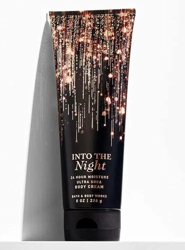 Bath & Body Works - Into the Night - Fine Fragrance Mist and Ultra Shea Body Cream - Full Size (Packaging Varies) - Produc...