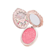 Flower Knows Strawberry Rococo Glowy Lip Gloss G01 Strawberry Macaron+Embossed Blush G01 Romantic Blossom - Product Image