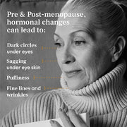PUREANCE Organic Eye Cream for Dark Circles and Puffiness for Menopausal Skin I Anti Aging Eye Cream for Women with Kakadu...