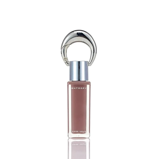 ENTROPY Makeup 2-in-1 Charm Shiny Glowy Lip & Cheek Gloss Tint Keychain, High Pigment Glossy Lip Color & Plumping Gloss, C...