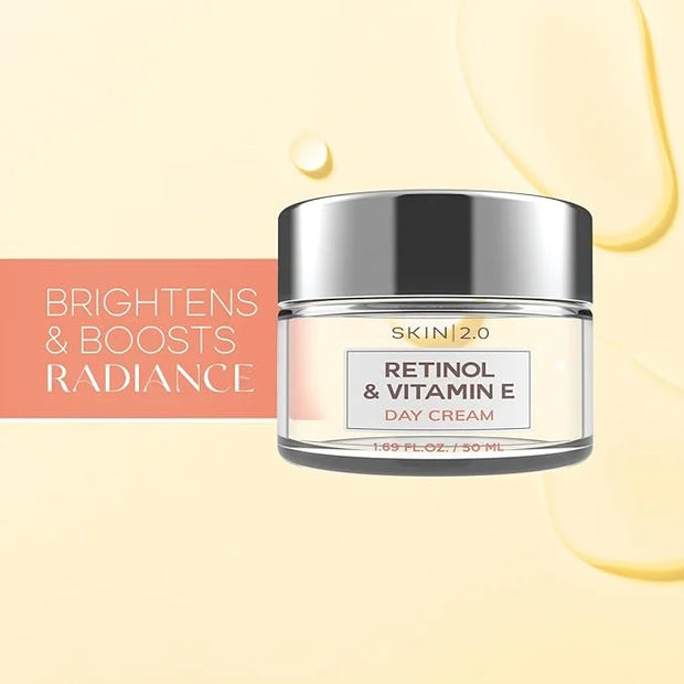 Retinol and Vitamin E Beauty Value Set - Serum, Moisturizer & Face Sheet Masks - Product Image