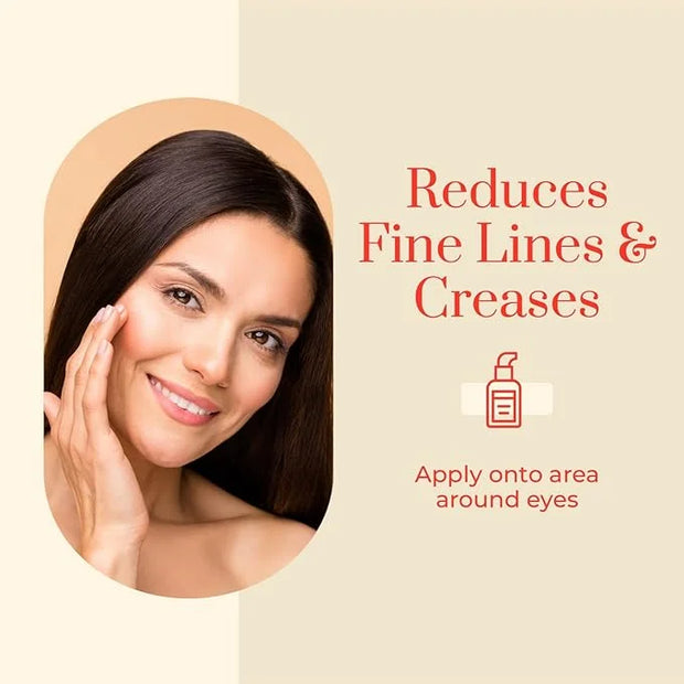 Retinol & Goji Berry Under Eye Serum - Dermatologist Tested, Diminishes Fine Lines, Wrinkles, Eye Bags & Dark Circles , Cl...
