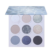 Colourpop So Elemental Eyeshadow Palette - Blue & Silver Shadow Palette with Metallic and Matte Finishes - High-Pigment Ey...