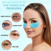 AMY'S DIARY Eye Mask Under Eye Patches (30 Pairs)- Puffy Eyes & Dark Circles Treatments,Reduce Under Eye Bags and Smooth W...