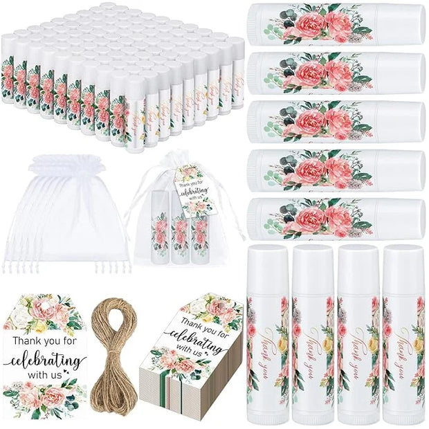100 Pack Thank You Gifts Lip Homeless