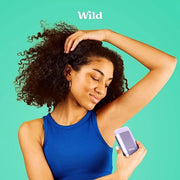 Wild - Refillable Deodorant - Fresh Cotton & Sea Salt Refill Trio Pack - Vegan - Aluminum Free - Long Lasting Protection -...