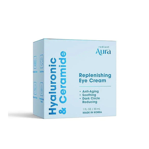 Eye Cream - Anti-Aging Cream with Hyaluronic Acid & Ceramides - Hydrating Formula for Dark Circles, Puffiness & Fine Lines...