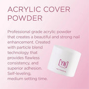 Young Nails Acrylic Cover Powder, Peach, 45 Gram - Product Image