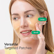 Vitamin C Niacinamide Eye Patches: Brightening & Glowing Under Eye Mask with Tranexamic Acid Caffeine Hyaluronic Acid - Ko...