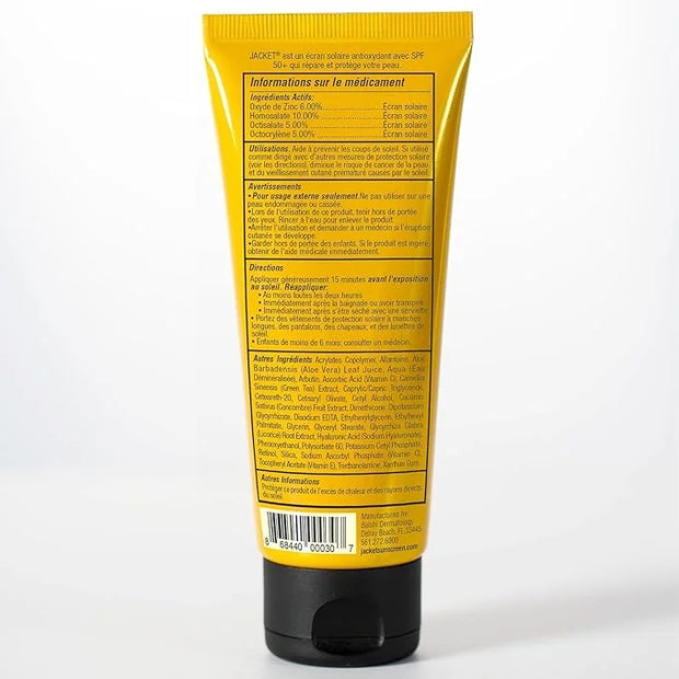 Sport Sunscreen SPF 50+, Water Resistant, Oil Free, Anti-Aging Cream, Vitamin and Antioxidant Enriched, Age Spot Remover, ...