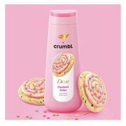 Dove Moisturizing Body Wash & Scrub | Confetti Cake Scent | 20oz Wash + 15oz Scrub | Limited Edition - Product Image