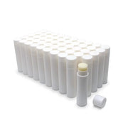 Natural Cherry Lip Balm Bulk, Unlabeled Labels