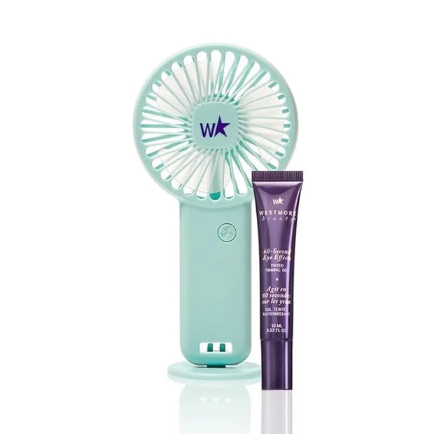 Westmore Beauty 60 Second Eye Effects & Star Handheld Fan - Eye Tightening Serum Instant - Instant Eye Tightener - Instant...