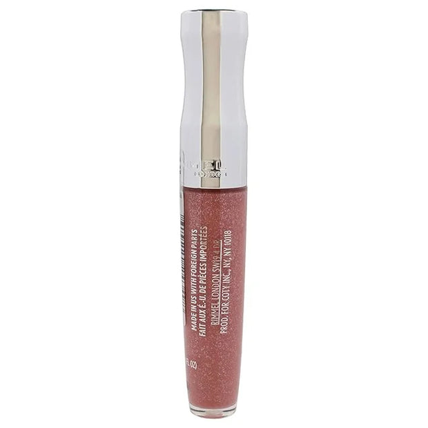 Rimmel Stay Glossy Lip Gloss - Non-Sticky and Lightweight Formula for Lip Color and Shine - 130 Blushing Belgraves, .18oz ...
