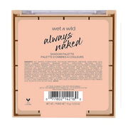 wet n wild Always Naked Palette, Nude Neutral Eye Makeup, Blendable, Warm And Cool Nude Pigments, Matte, Shimmer, Glitter,...